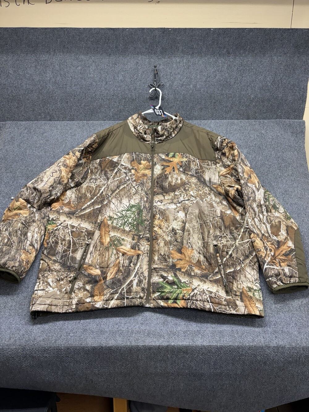 Lincoln Outfitters Hunting Jacket Men’s Size 4XLT Camo Long Sleeve Full Zip